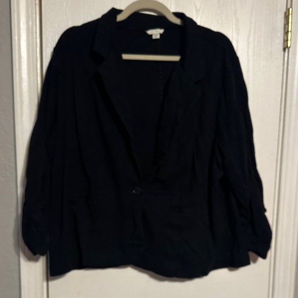 Cato Black Blazer - Picture 1 of 3
